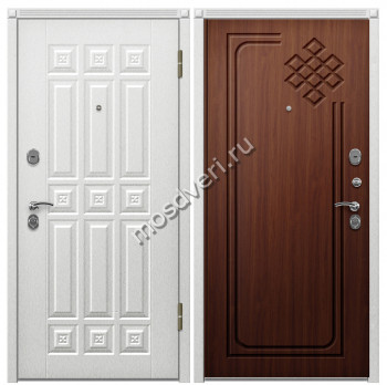 Белая входная дверь в квартиру BVD-02-test - купить от производителя Мосдвери Белая входная дверь в квартиру BVD-02-test